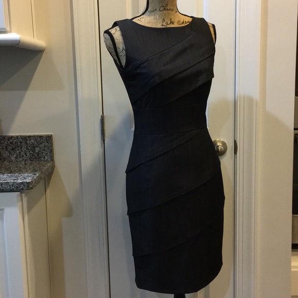 Calvin Klein Dresses & Skirts - Calvin Klein Asymmetrical Pleated Sheath Dress